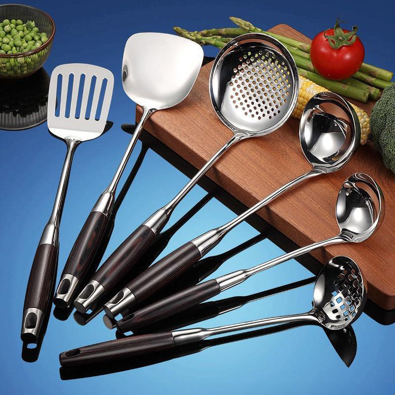 316 material color wood kitchenware set